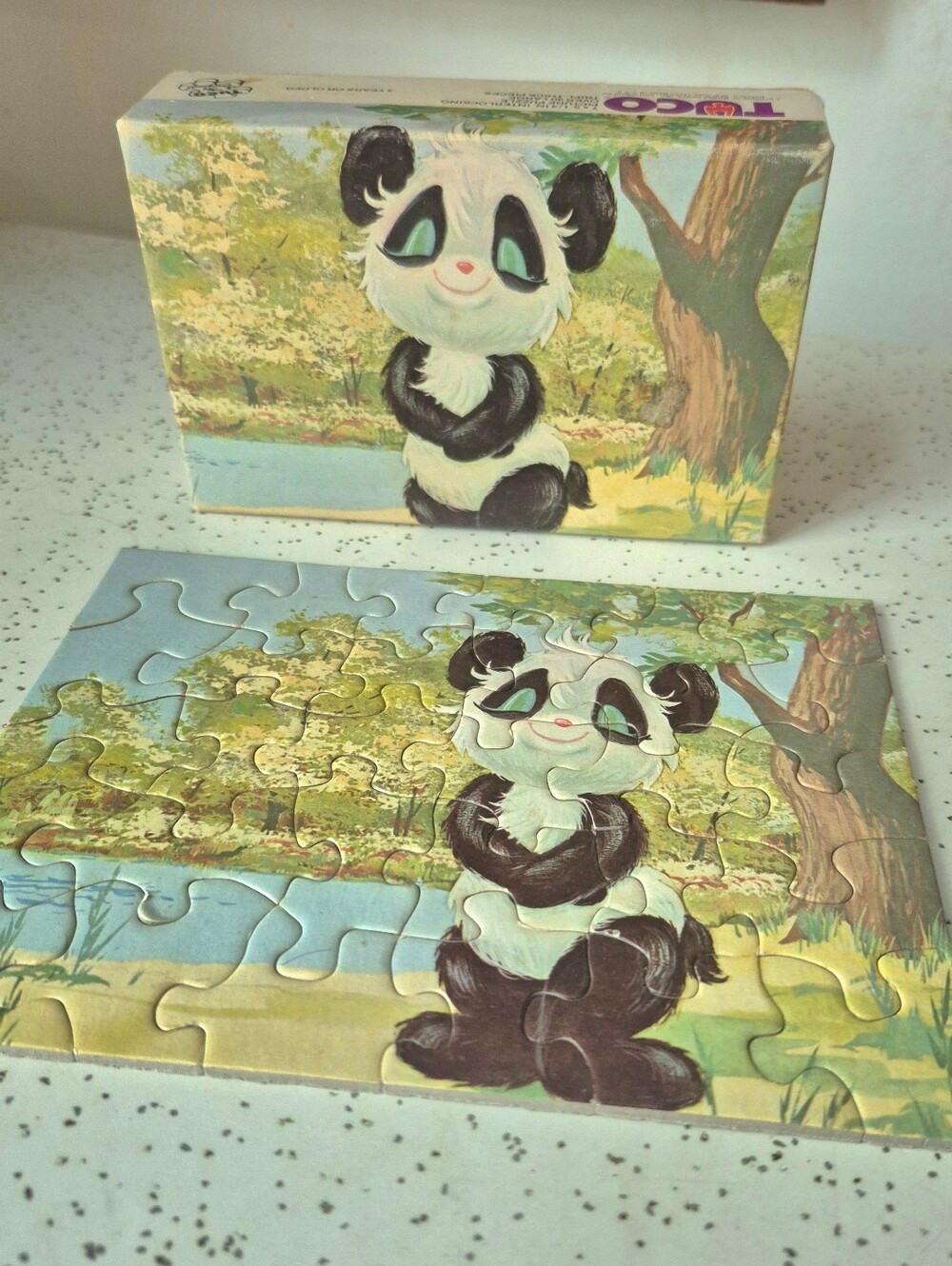 Vintage TUCO Panda Puzzle
